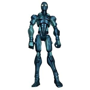 Hasbro GI Joe Sigma 6 Snake Eyes Action Figure 8" Night Ops 2006 Black & Green